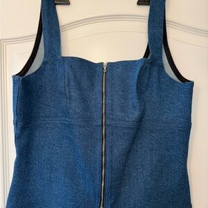Rag & Bone Blue Denim Top
